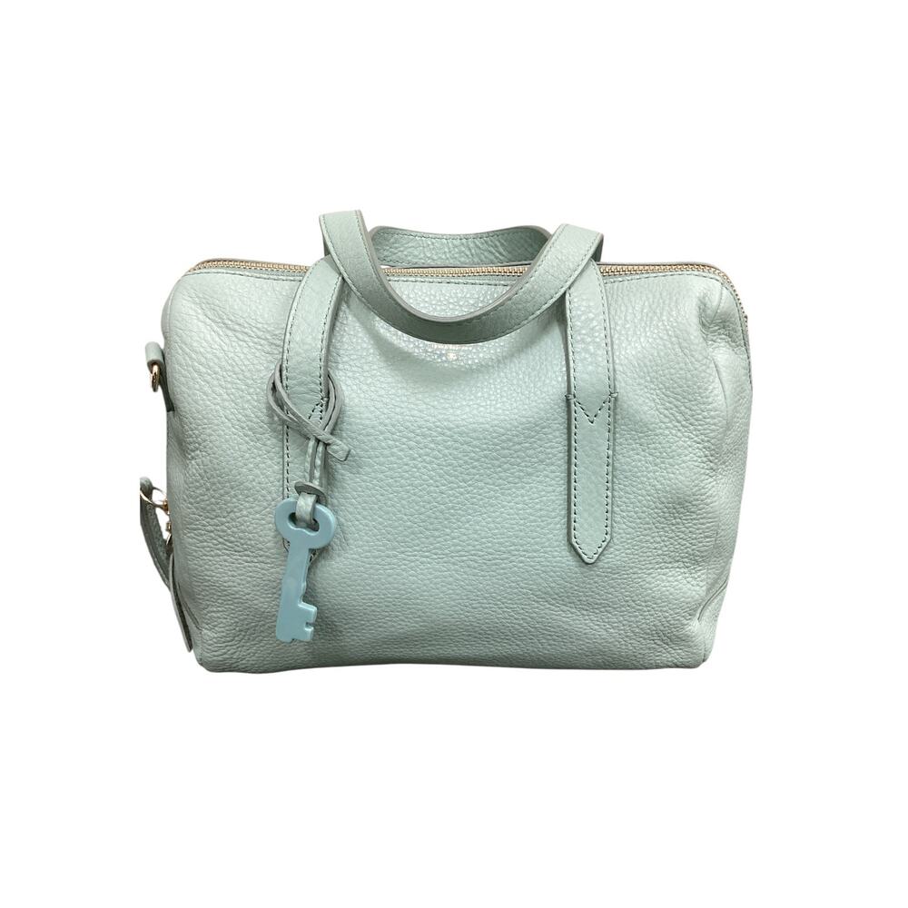 Fossil Purse Crossbody Women’s Sydney Satchel Sea Glass